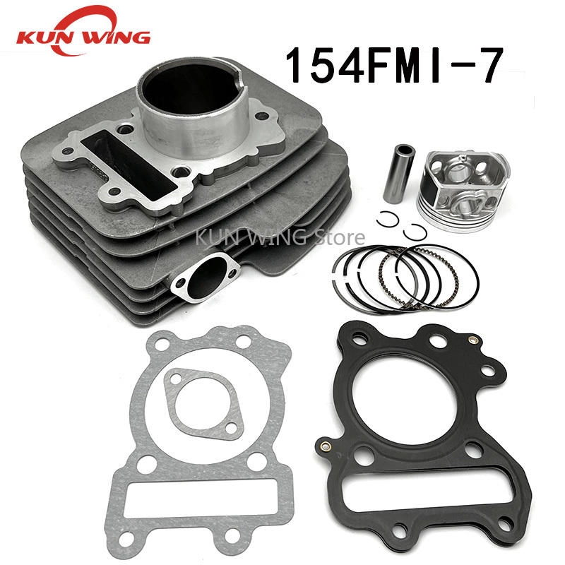 Motorcycle Piston - Kit Piston silinder 54mm bor untuk
